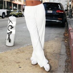 White Linen Pants